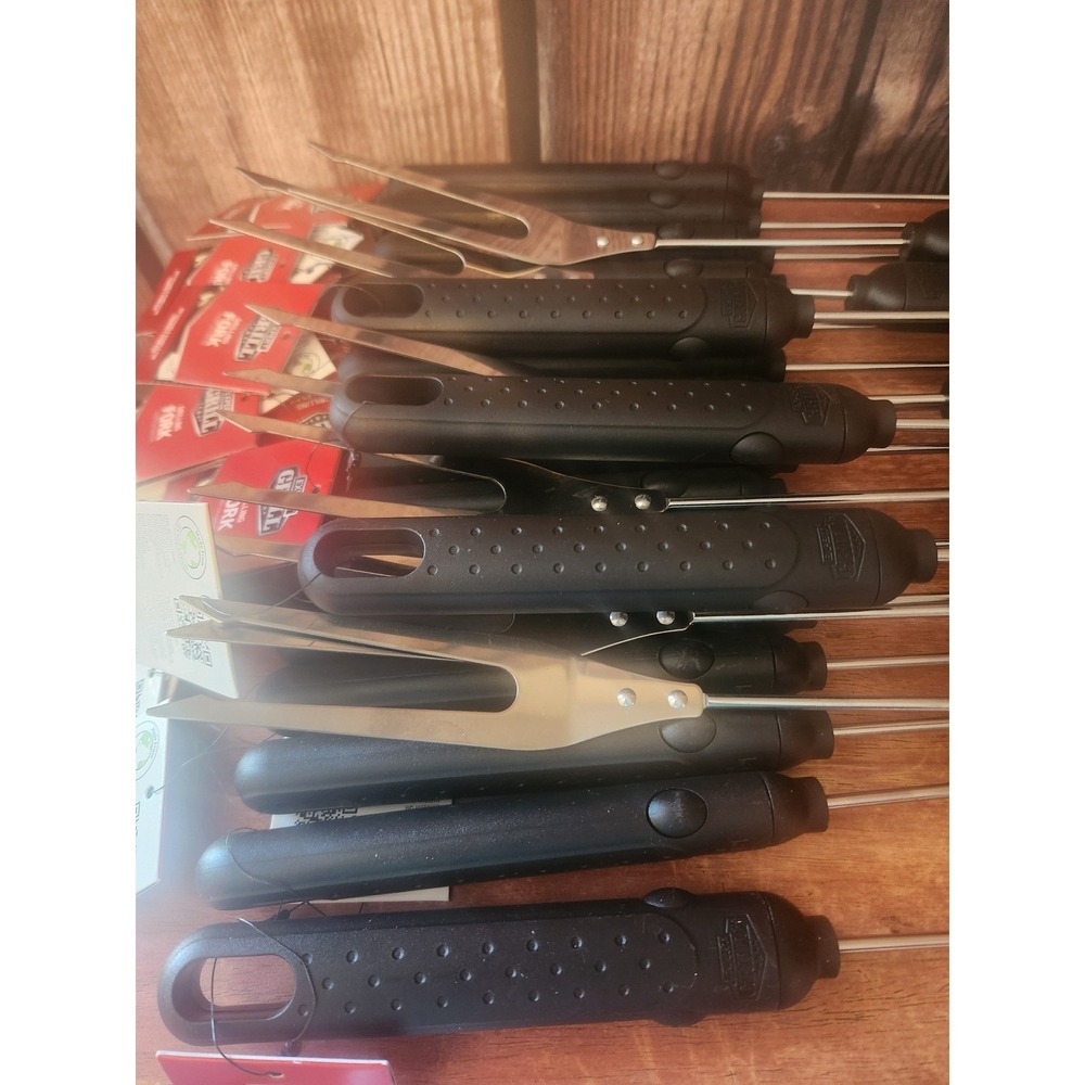 Lot Of 24 Expert Grill Detachable Grilling Fork Stainless Steel BBQ Tool - Picture 3 of 4